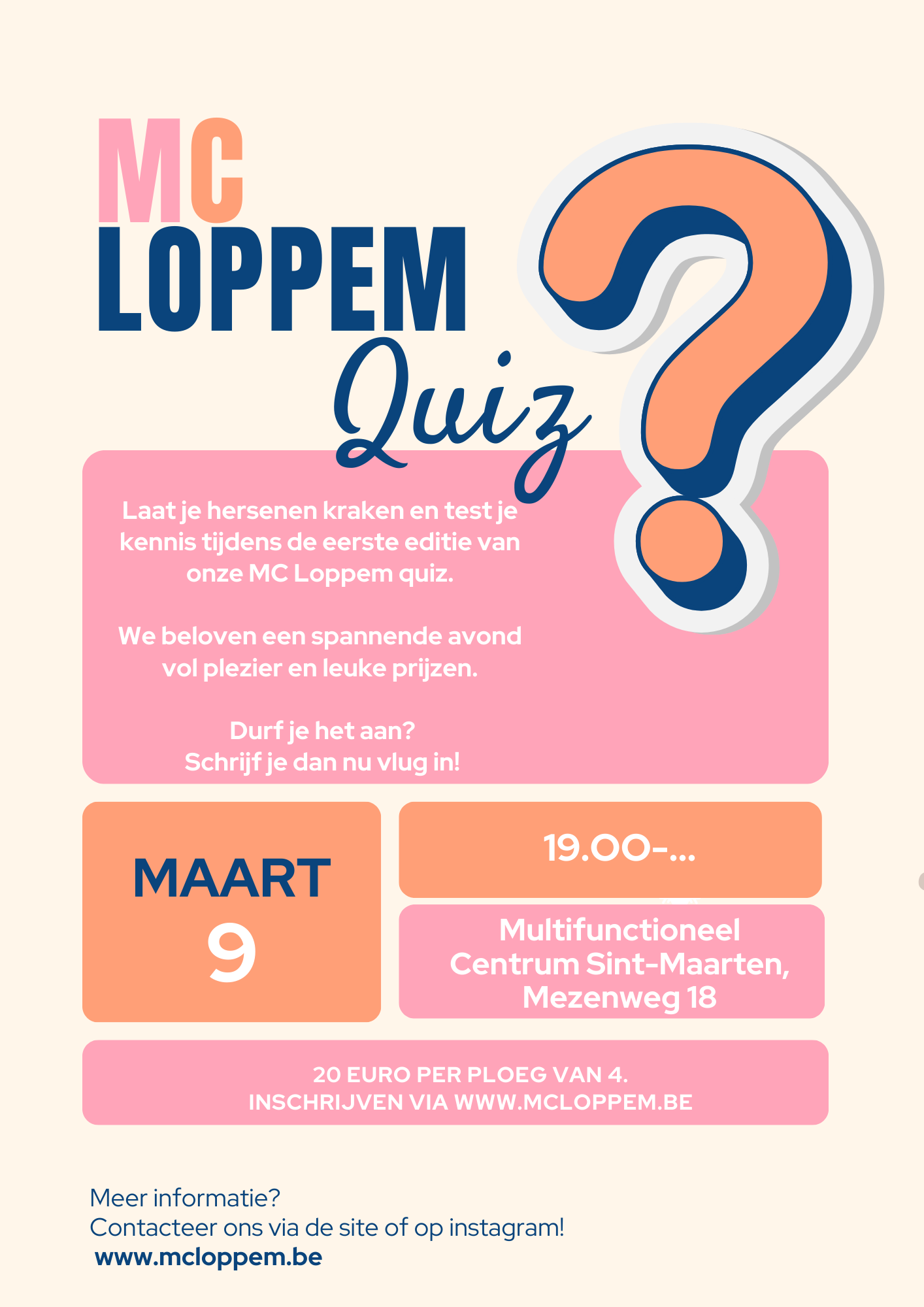 Quiz MC Loppem